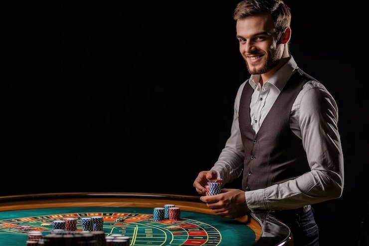 Antarmuka aplikasi asiampo88 menampilkan menu utama dengan pilihan live-dealer, sportsbook, dan slots